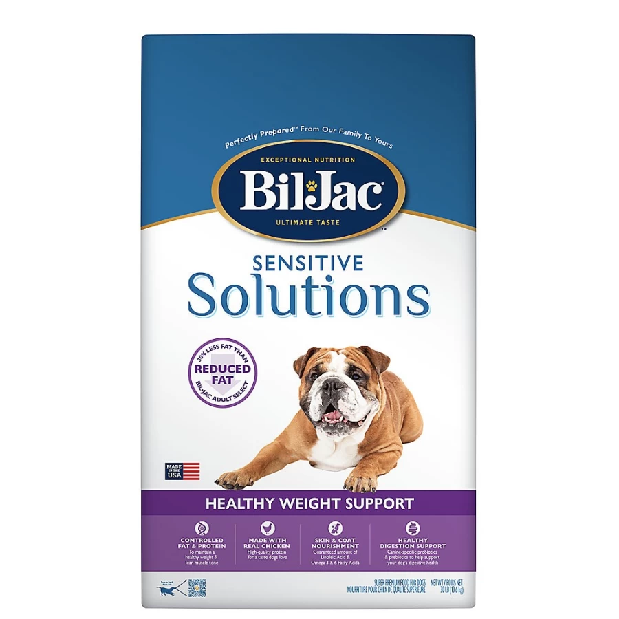 Bil-Jac Reduced Fat Adult Dry Dog Food - Low Fat Formula for Weight Management | PetSmart