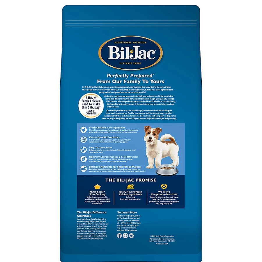 PetSmart Bil-Jac Small Breed Puppy Dry Dog Food - Premium Nutrition for Young Dogs
