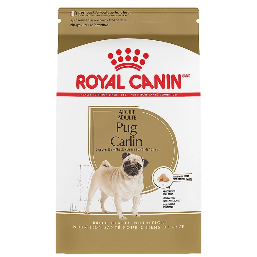 "PetSmart Royal Canin Pug Adult Dry Dog Food - Breed Specific Nutrition"