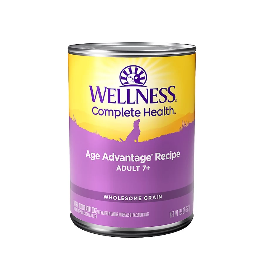 PetSmart Wellness Complete Health Natural Senior Wet Dog Food for Optimal Mature Canine Nutrition