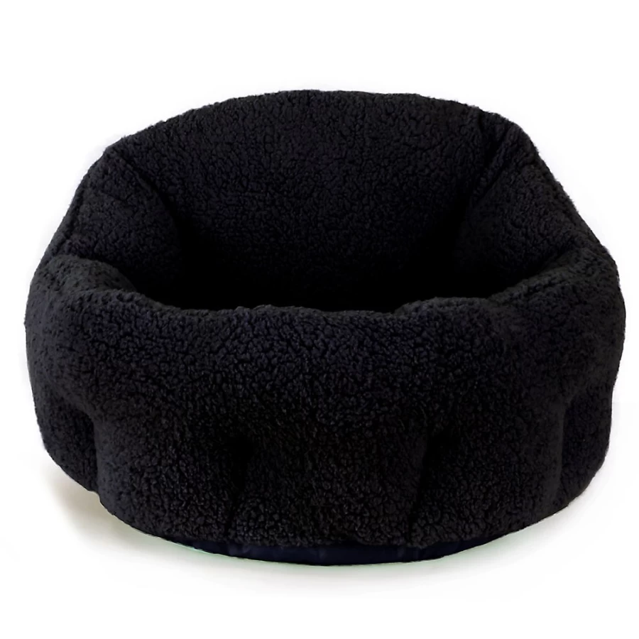 PetSmart Sheri Deep Dish Cuddler Dog Bed for Best Friends – Plush Orthopedic Pet Bed