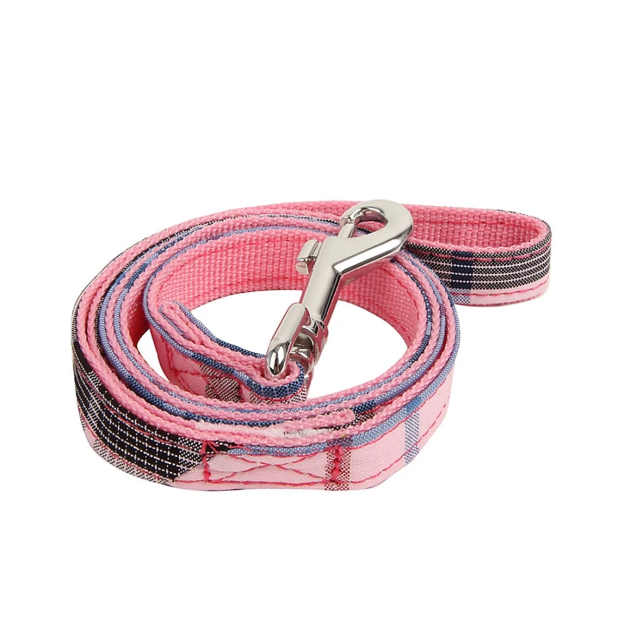 PetSmart Puppia Checkered Pattern Adjustable Dog Leash for Secure Walking