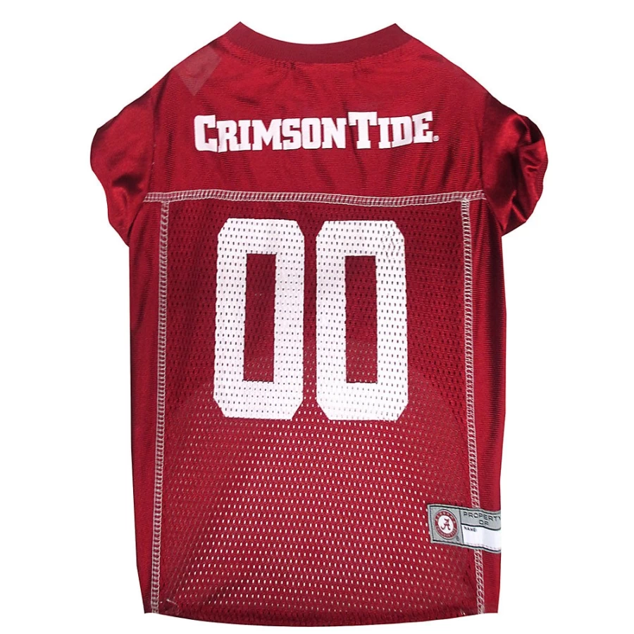 "PetSmart Alabama Crimson Tide NCAA Fan Jersey for Dogs"