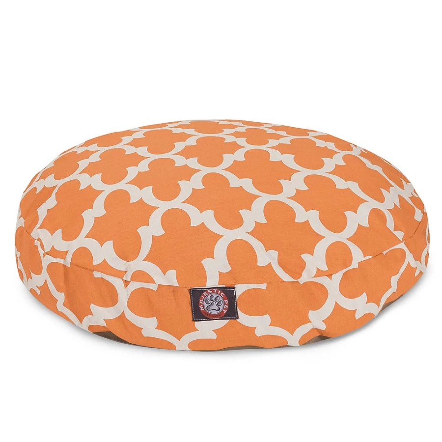 PetSmart Majestic Round Trellis Dog Bed for Indoor & Outdoor Use - Comfortable & Stylish Pet Bed