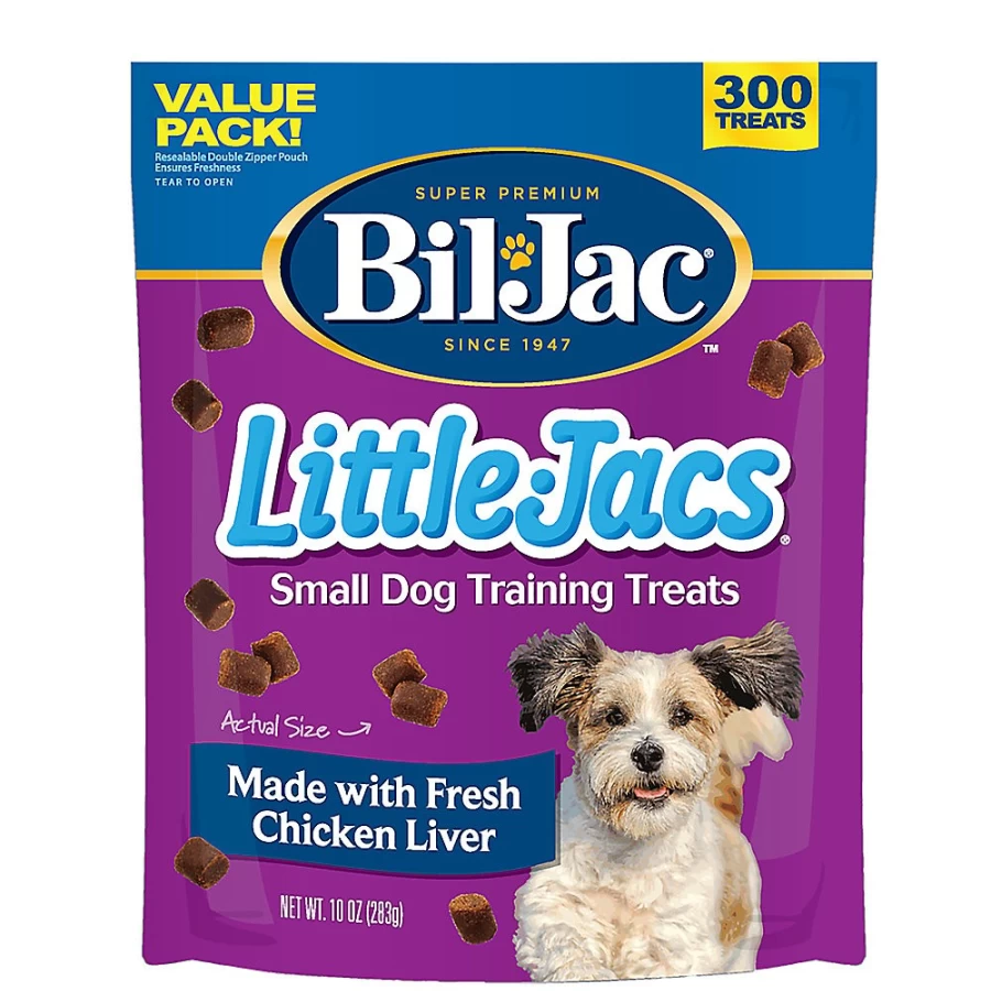 Bil-Jac Little-Jacs Chicken Liver Training Treats for Small Dogs - PetSmart