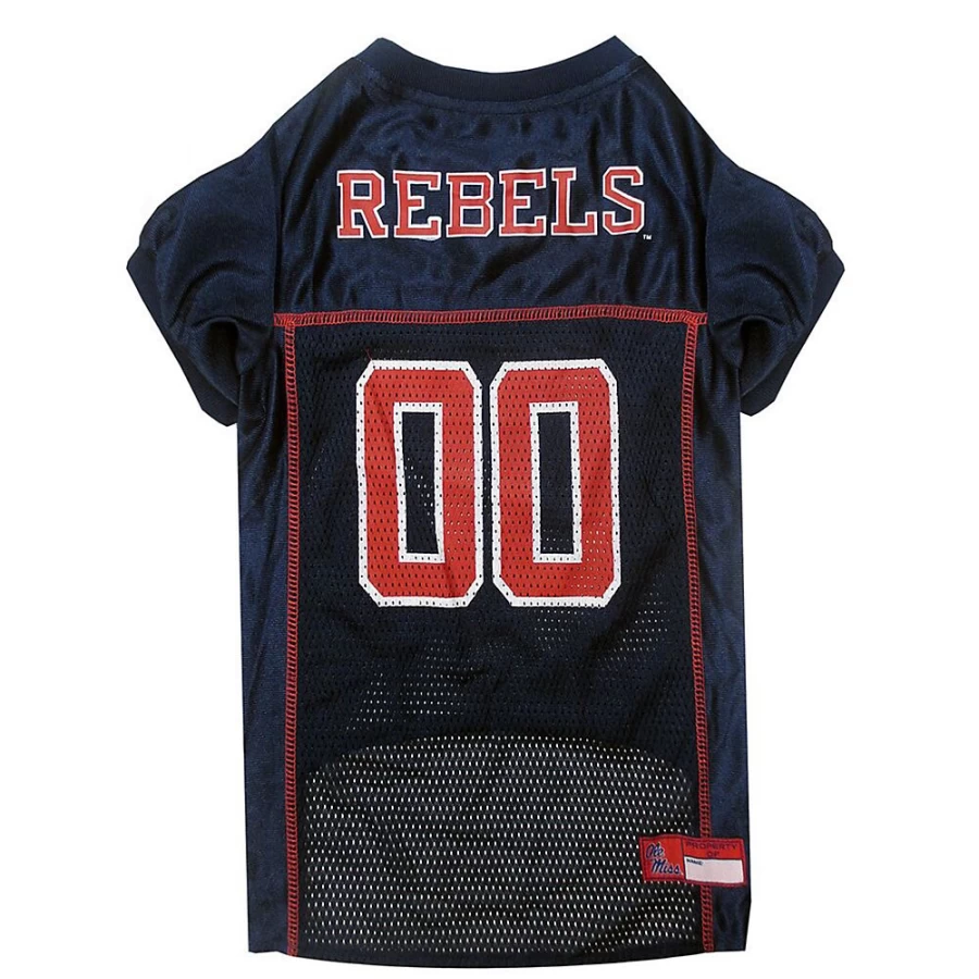 "Ole Miss Rebels NCAA Football Jersey – PetSmart Official College Sports Apparel"