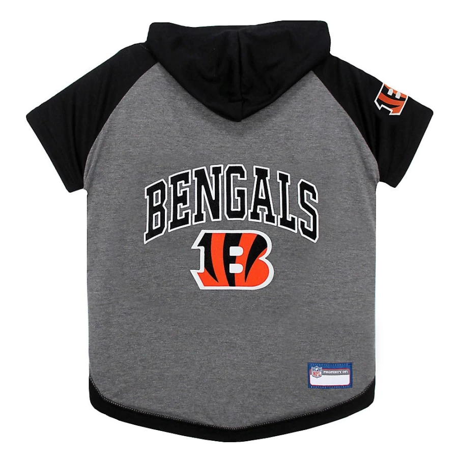 "Cincinnati Bengals NFL Hooded Sweatshirt - PetSmart Team Apparel"