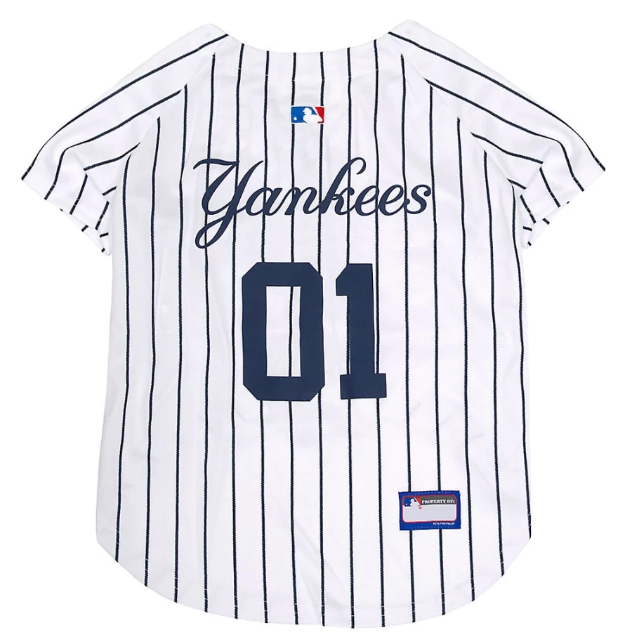 "New York Yankees MLB Baseball Jersey - Official PetSmart Brand Fan Apparel"