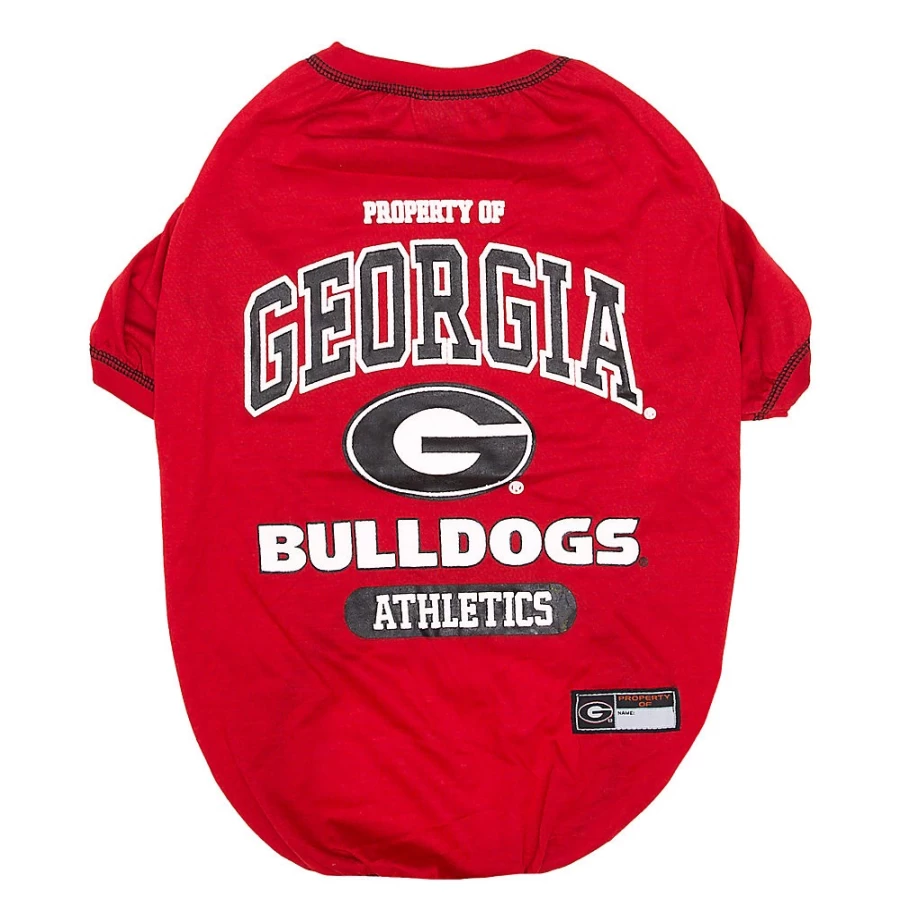Georgia Bulldogs NCAA Fan T-Shirt - PetSmart Officially Licensed College Apparel