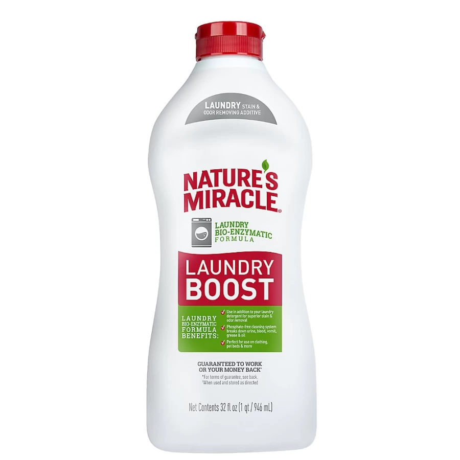 PetSmart Nature's Miracle Laundry Boost - Stain & Odor Eliminator for Clothes