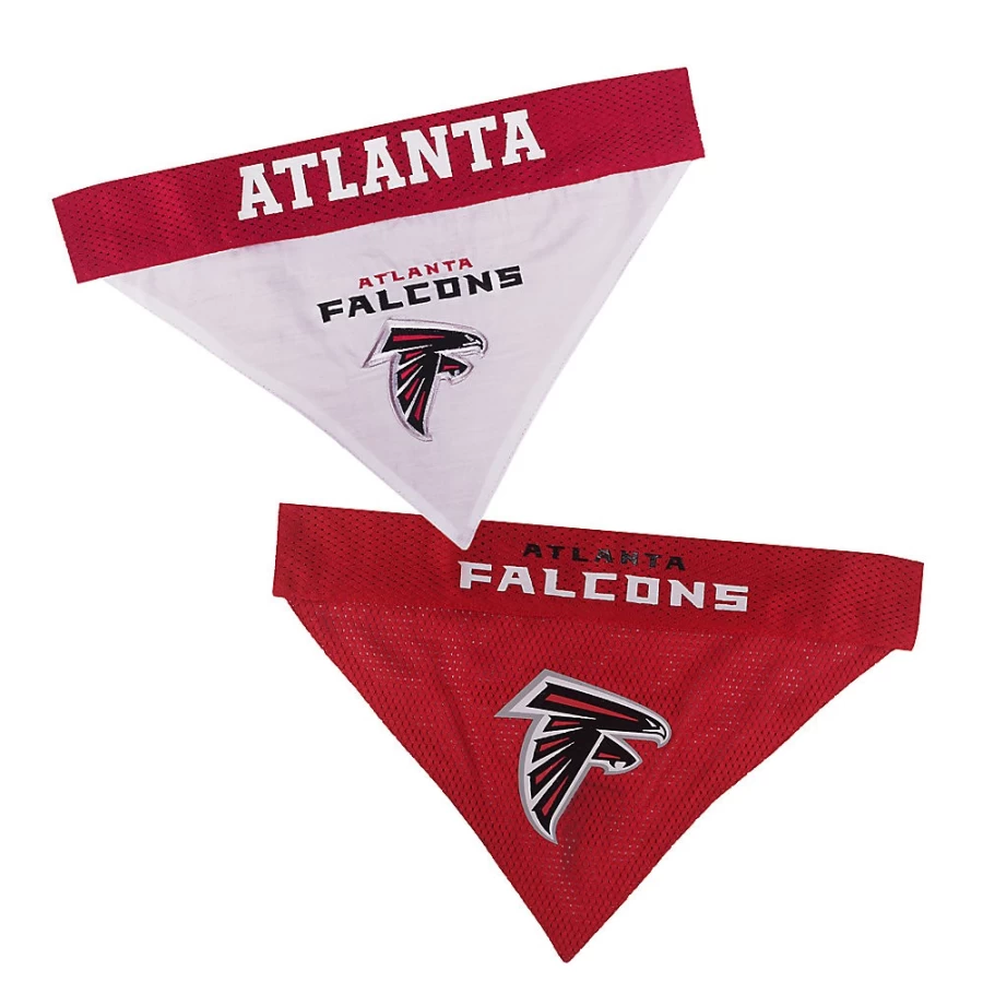 "PetSmart Atlanta Falcons NFL Reversible Dog Bandana – Team Spirit Pet Accessory"