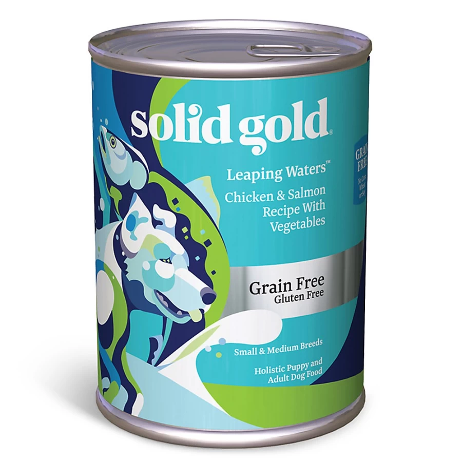 PetSmart Grain-Free Gluten-Free Solid Gold Leaping Waters Wet Dog Food for All Life Stages