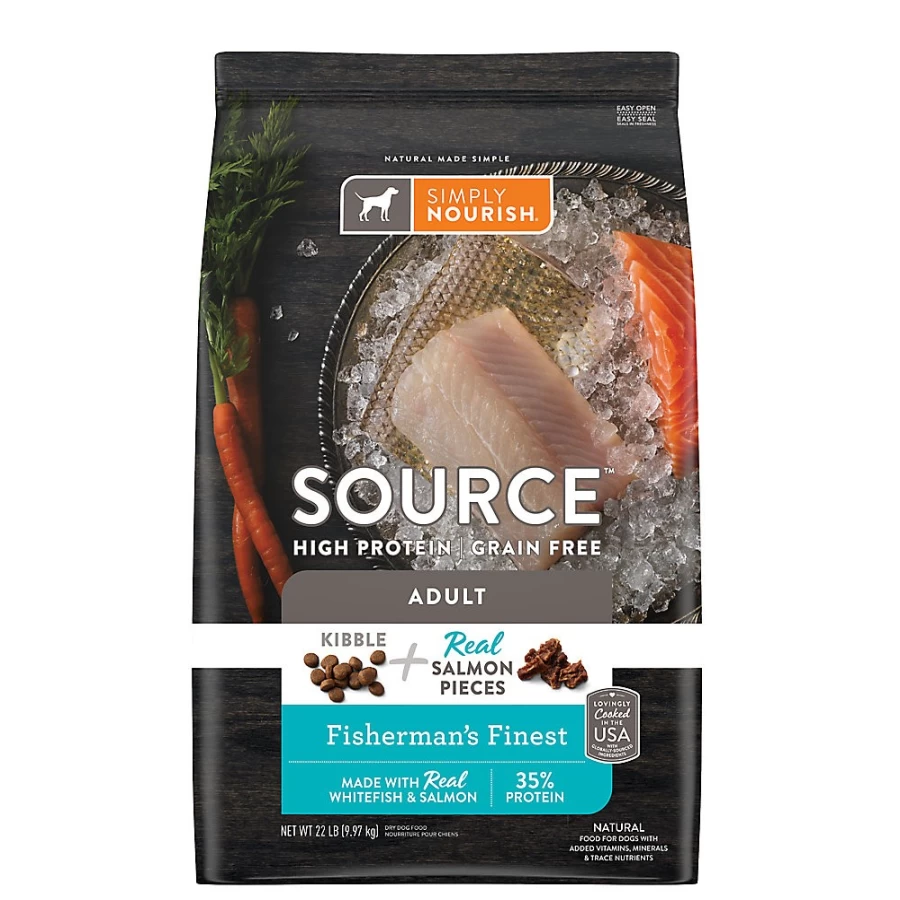 PetSmart Simply Nourish Grain-Free Salmon High-Protein Dry Dog Food for Adult Dogs