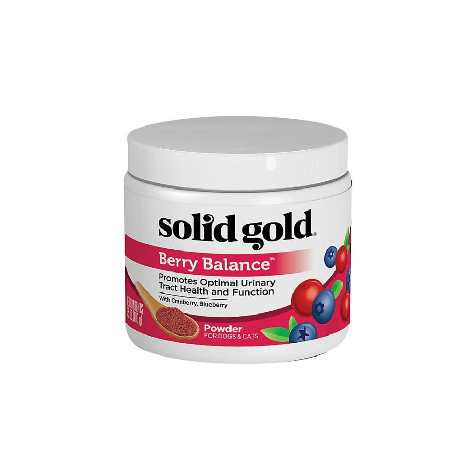 "PetSmart Solid Gold Berry Balance Urinary Tract Health Powder Supplement for Dogs & Cats"