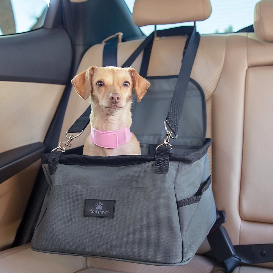 PetSmart Top Paw Car Booster Seat for Dogs – Safe & Comfortable Travel Pet Carrier