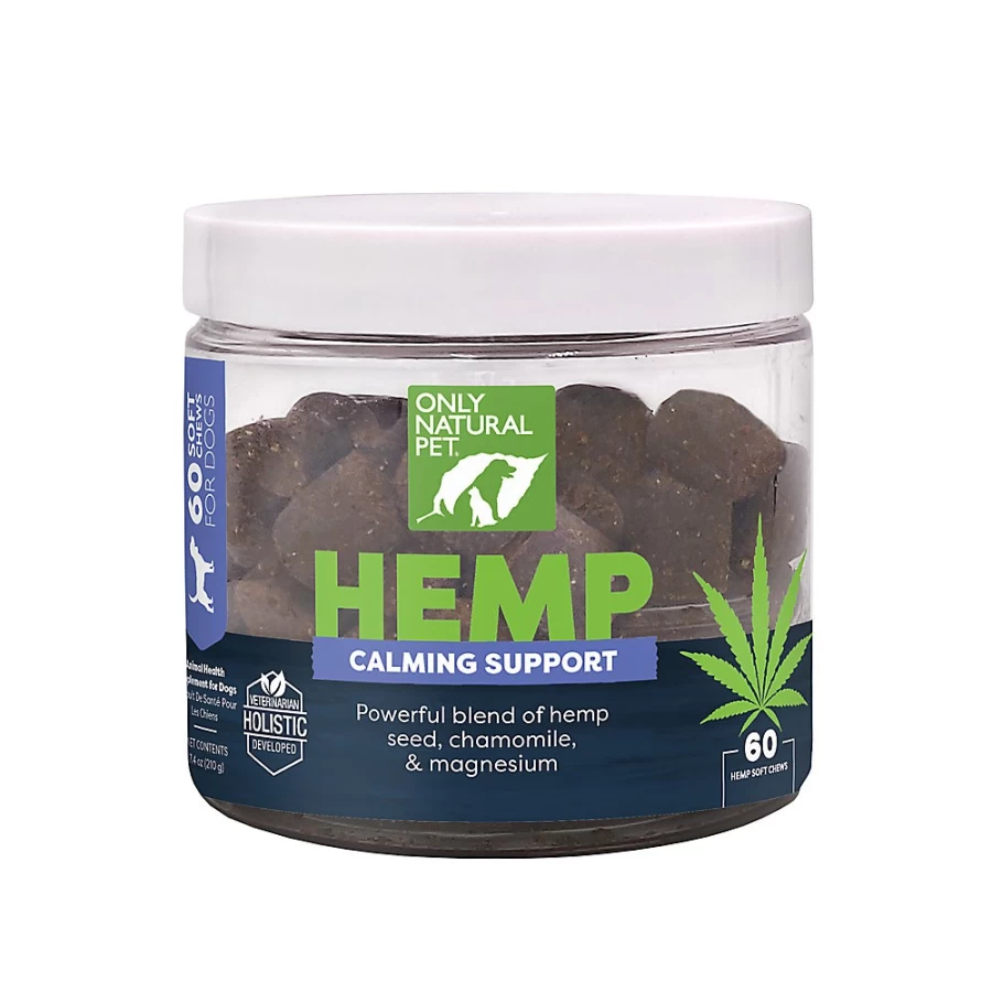 PetSmart Hemp Calming Soft Chews for Dogs – Natural Stress & Anxiety Relief