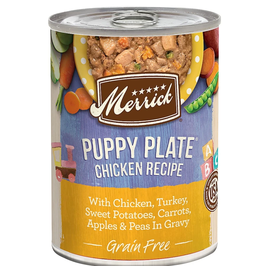 Merrick Grain-Free Puppy Wet Dog Food 12.7 oz - Corn & Gluten Free | PetSmart