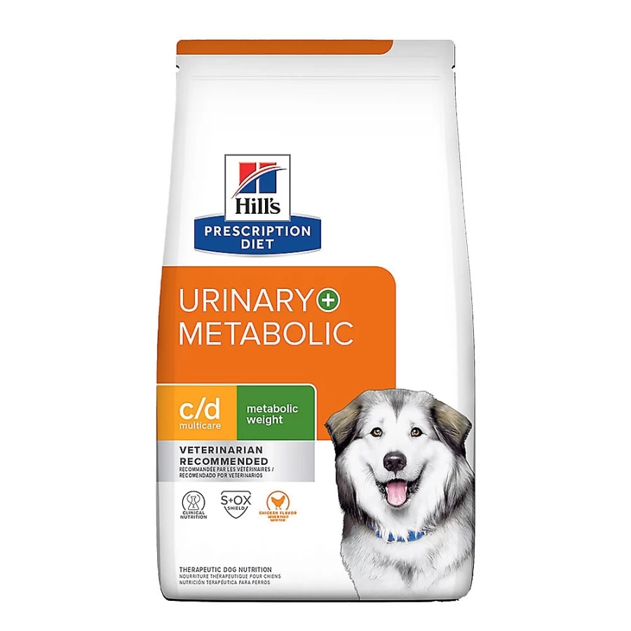 Hill's Prescription Diet c/d Multicare + Metabolic Weight Dry Dog Food - Chicken Flavor for Adult Dogs | PetSmart