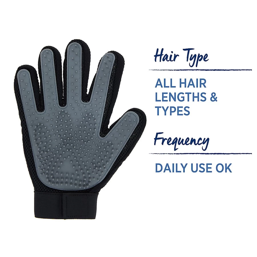 PetSmart Top Paw Deshedding Glove for Dogs & Cats - All Hair Lengths Grooming Tool