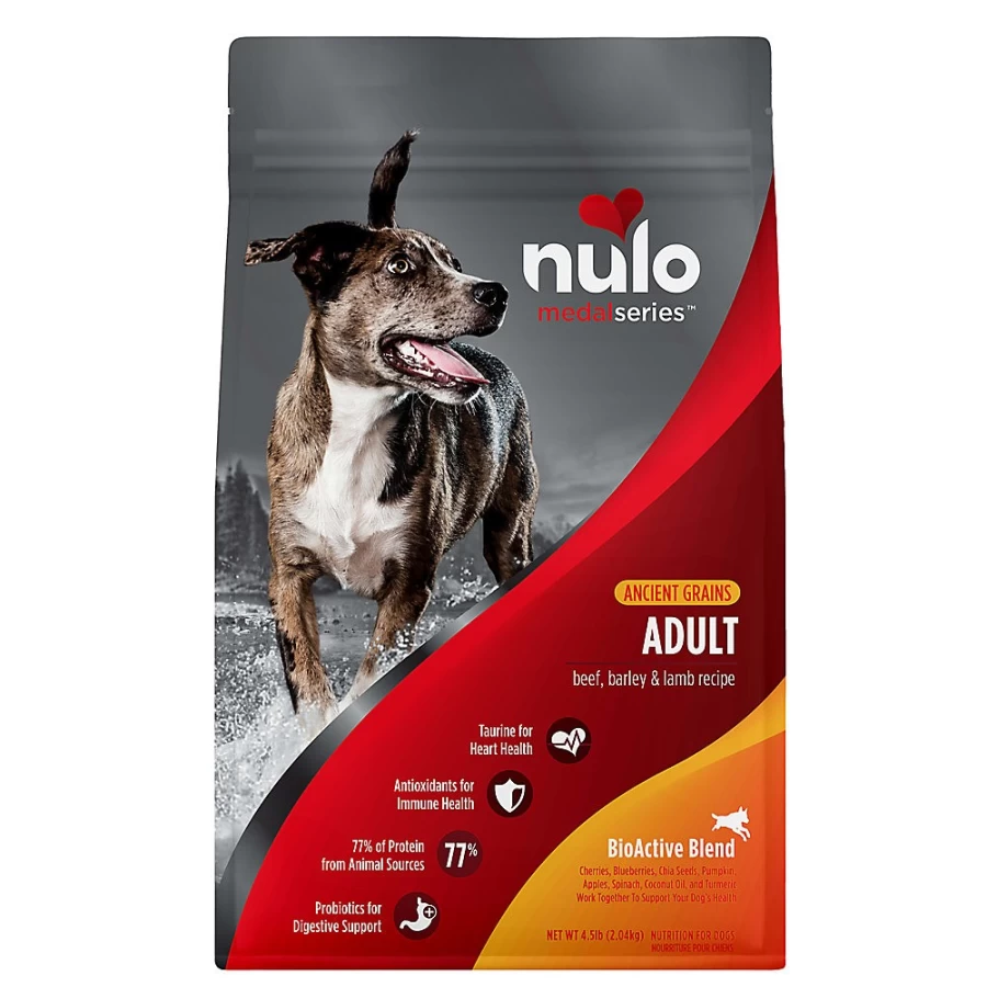 PetSmart Nulo MedalSeries Beef Recipe All Life Stage Dry Dog Food for Optimal Nutrition