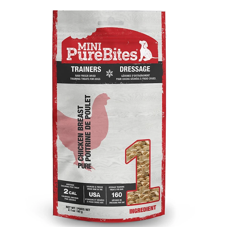 PetSmart Mini PureBites Freeze-Dried Chicken Breast Dog Treats for Training