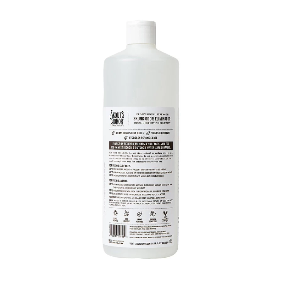 PetSmart Skout's Honor Skunk Odor Eliminator for Pets - Effective Odor Neutralizer Spray