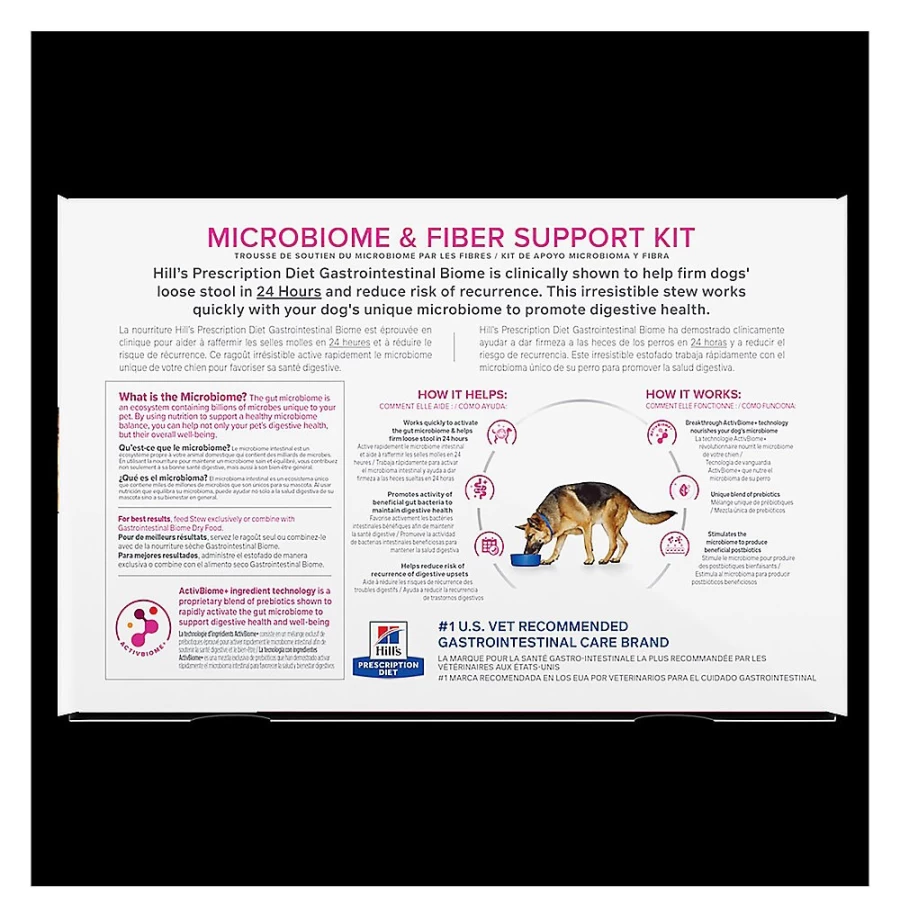 PetSmart Hill's Prescription Diet Gastrointestinal Biome Digestive Fiber Dog Food - Chicken Flavor for Adult Dogs