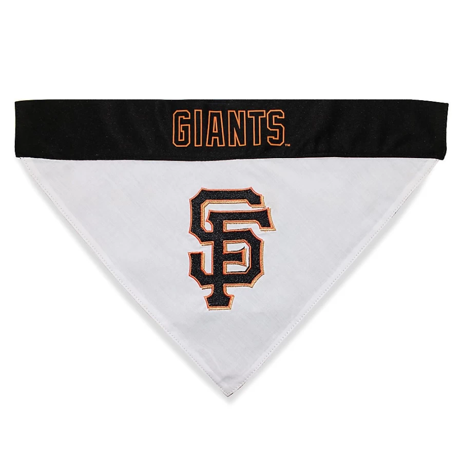 PetSmart San Francisco Giants Pet Bandana for Dogs – MLB Team Logo Dog Bib