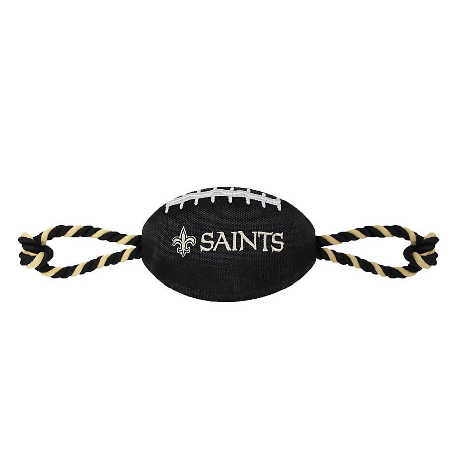 PetSmart New Orleans Saints NFL Rope Dog Toy for Playful Puppies