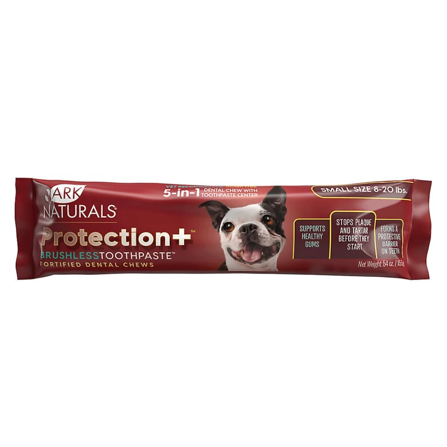 PetSmart Ark Naturals 5-in-1 Brushless Dog Toothpaste Dental Chew - Fresh Breath & Plaque Control (1 Count)