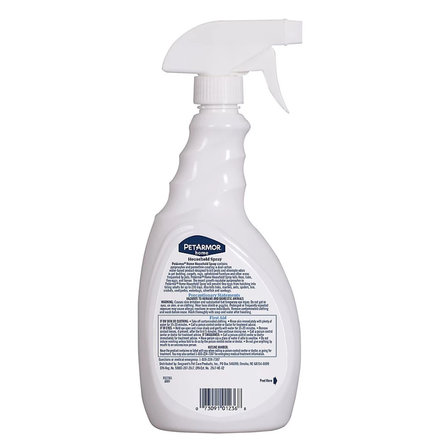 PetSmart PetArmor Flea & Tick Home Spray for Dogs & Cats – Fast-Acting Household Pest Control