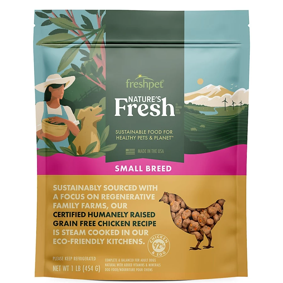PetSmart Grain-Free Freshpet Nature's Fresh Chicken Recipe Small Breed Dog Food for All Life Stages