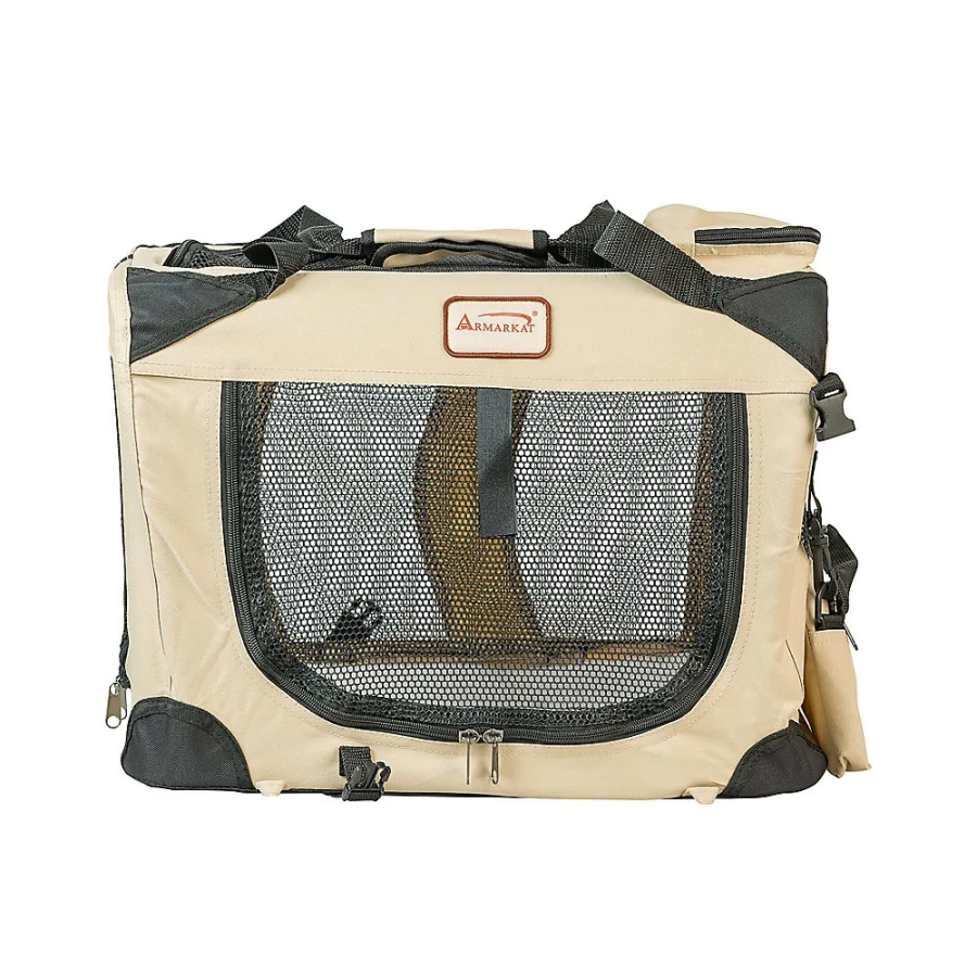 PetSmart Foldable Dog Crate & Cat Carrier - Portable, Collapsible Pet Travel Crate