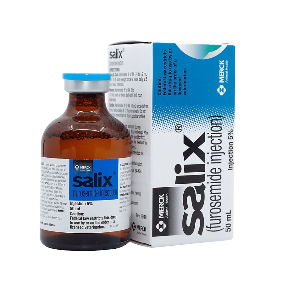 PetSmart Salix Injectable Solution for Dogs & Cats - 50mg/ml, 50ml Veterinary Diuretic Vial