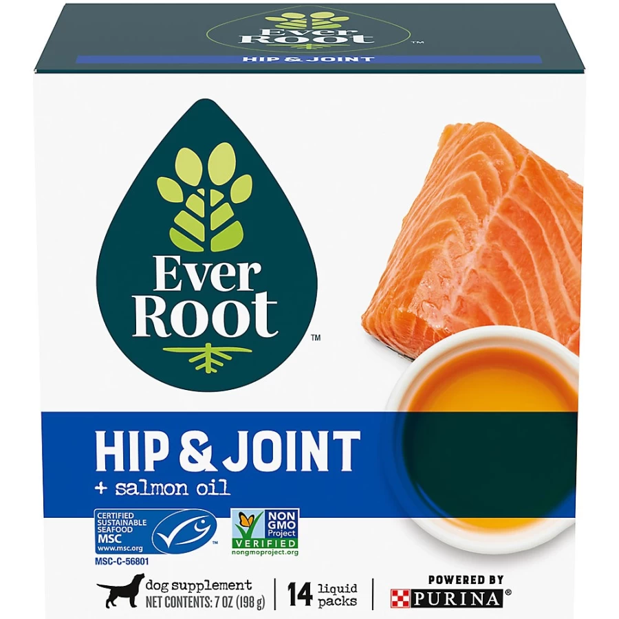 PetSmart EverRoot Hip & Joint Support Liquid Supplement for Dogs - Promotes Mobility & Joint Health