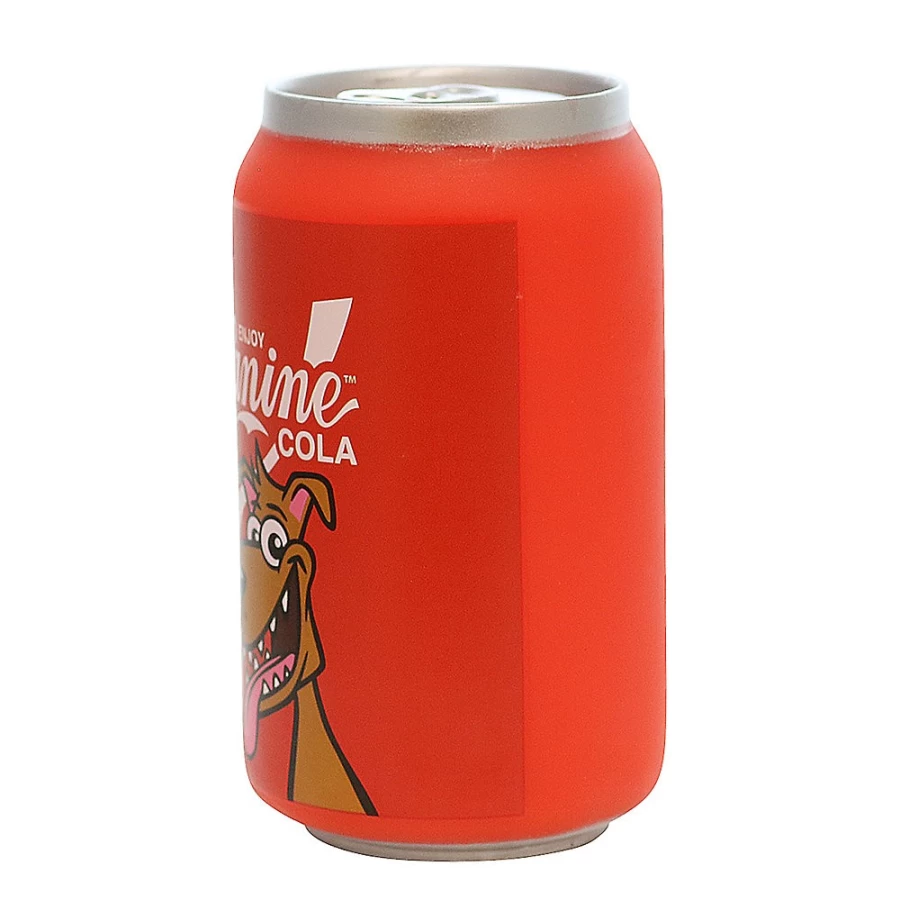 PetSmart TUFFY Squeaky Dog Toy - Silly Squeakers Canine Cola Soda Can Chew Toy for Dogs