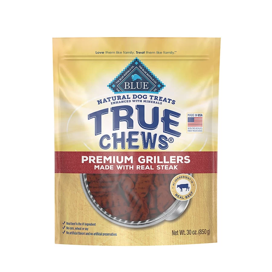 PetSmart True Chews Premium Steak-Flavored Natural Dog Treats for All Life Stages - Healthy & Tasty Snacks