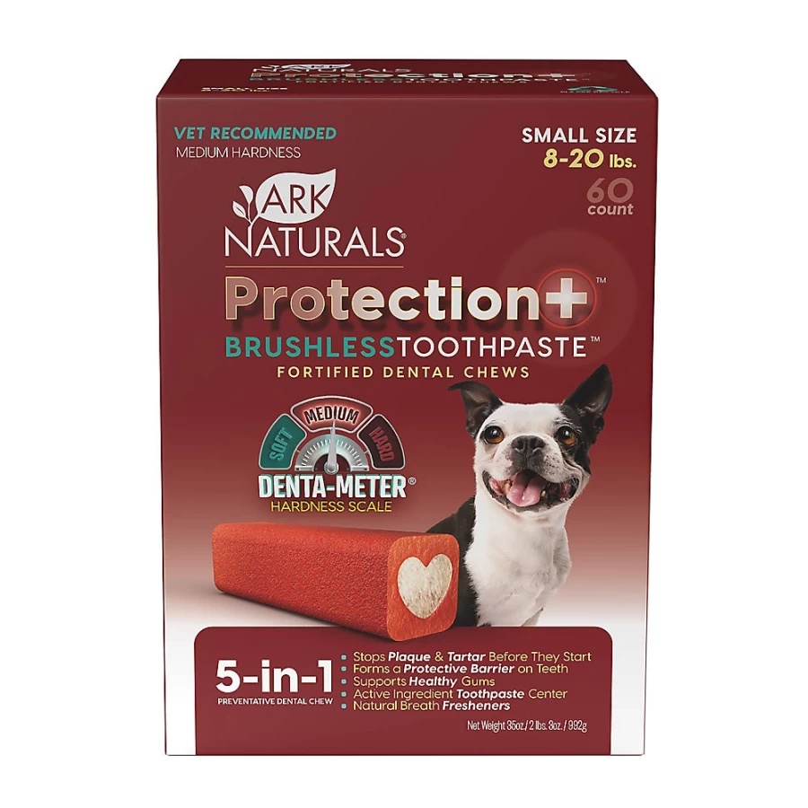 PetSmart Ark Naturals 5-in-1 Brushless Dental Treats for Small Dogs - Protection+ Oral Care
