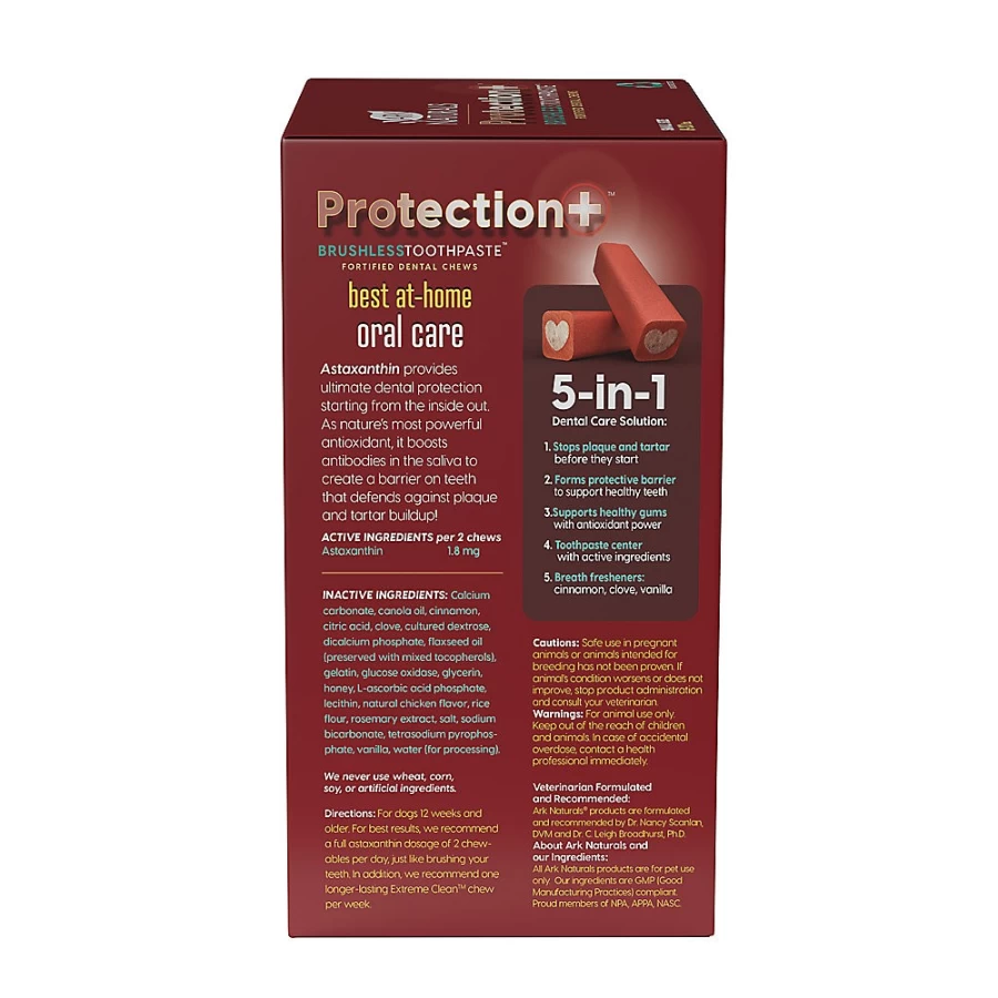 PetSmart Ark Naturals 5-in-1 Brushless Dental Treats for Small Dogs - Protection+ Oral Care
