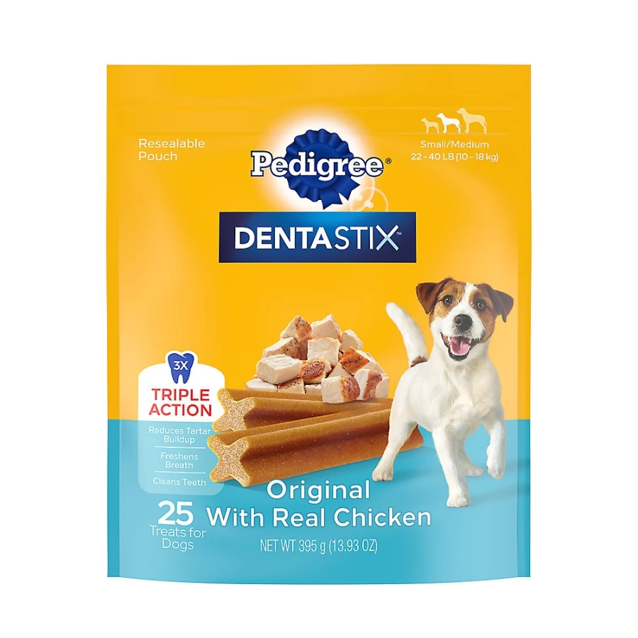 PetSmart Pedigree Dentastix Small/Medium Dog Dental Treats - Chicken Flavor for Adult Dogs
