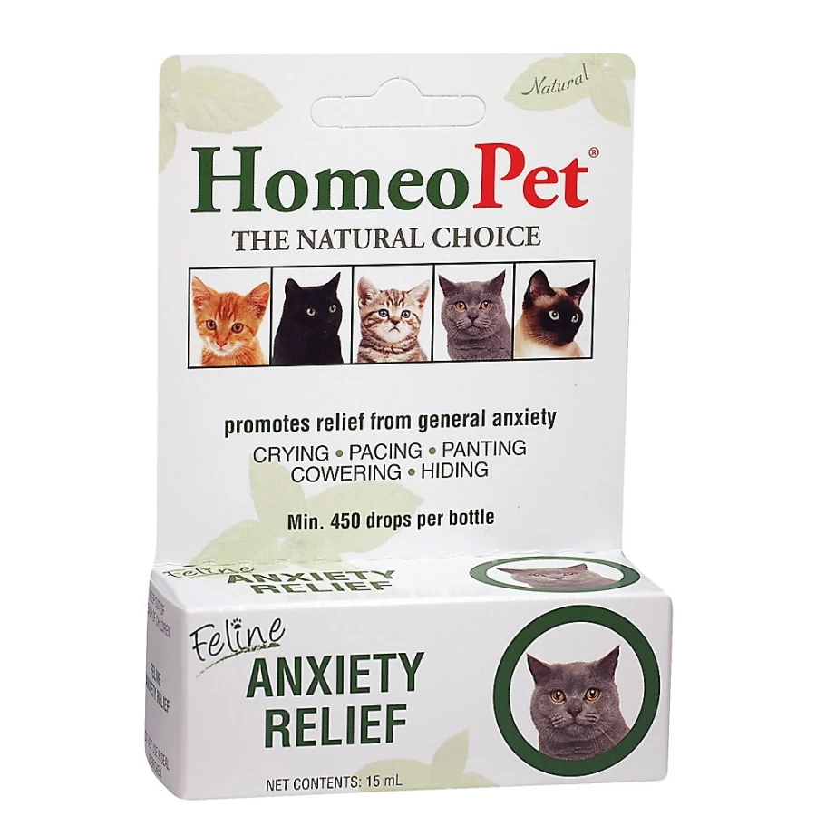 "PetSmart HomeoPet Feline Anxiety Relief - Natural Cat Stress & Anxiety Treatment"