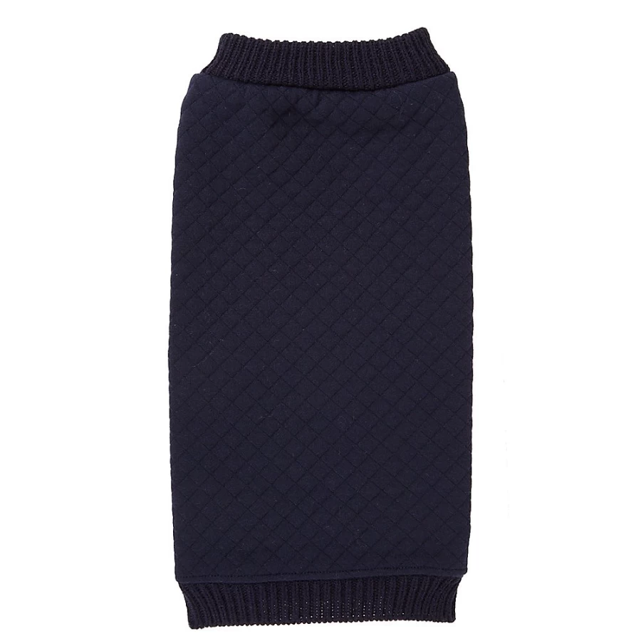 PetSmart Top Paw Quilted Dog Sweater - Cozy & Warm Winter Pet Apparel