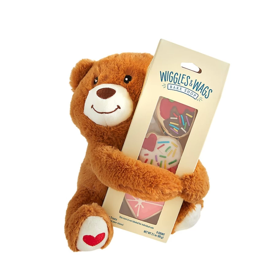 PetSmart WigglesWags Bake Shop Toy Treat Set for Dogs - Fun & Interactive Dog Treats
