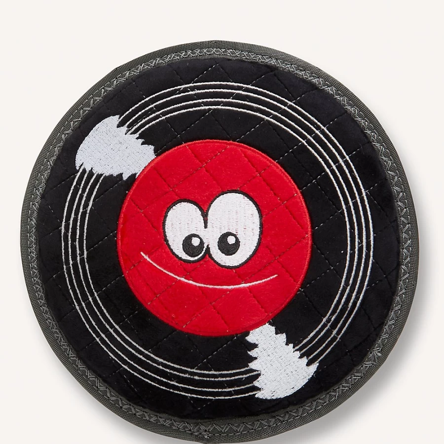 PetSmart Joyhound Durable Squeaker Dog Toy - Rip Roarin' Tough Chew Record for Dogs