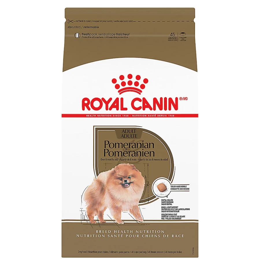 "PetSmart Royal Canin Pomeranian Breed Specific Dry Dog Food - Premium Nutrition for Small Breeds"