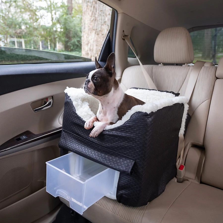 PetSmart Snoozer Lookout II Dog Car Seat - Comfortable & Secure Pet Travel Carrier for Cars
