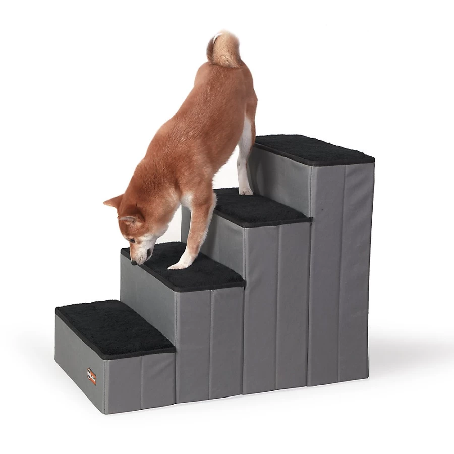PetSmart 4-Step Foldable Pet Stairs with Storage for Dogs & Cats | KH Design