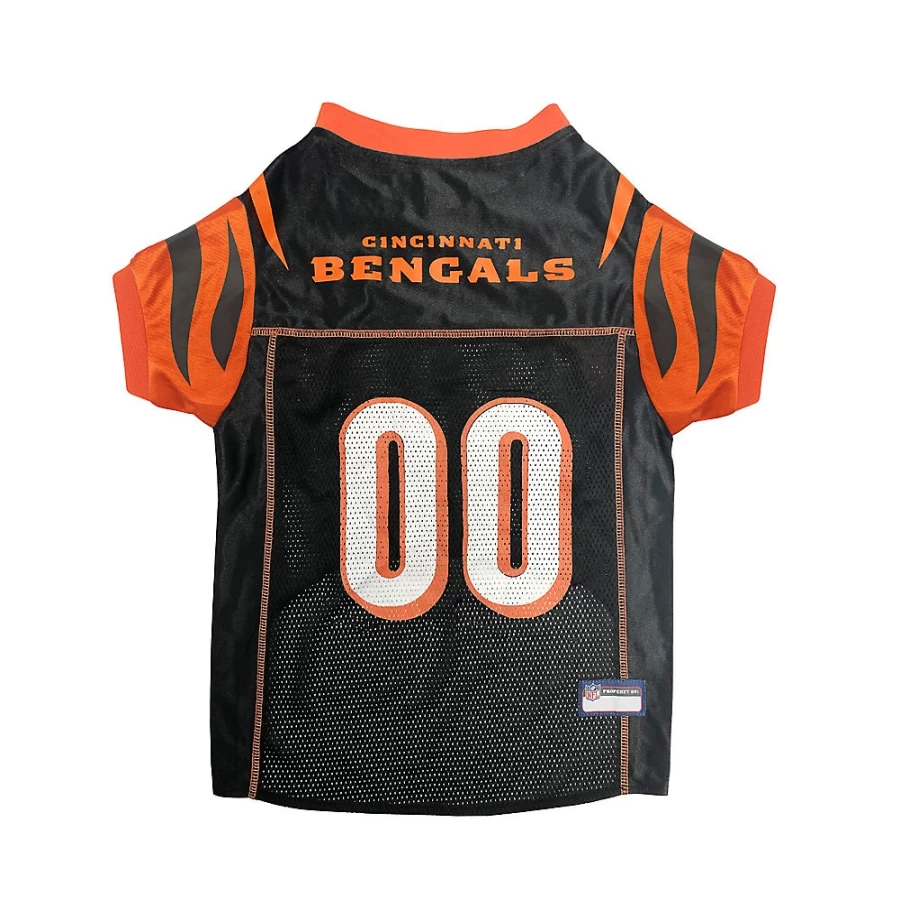 PetSmart Cincinnati Bengals NFL Pet Jersey - Team Mesh Apparel for Dogs & Cats